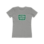 WOMEN'S VIC GREEN PATCH TEE